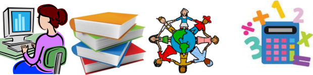 Cover picture for the job description with colorful iconography